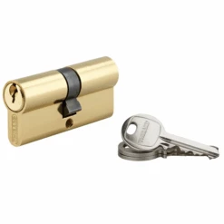 Cylindre De Serrure à Profil Européen Thirard Laiton - 35 X 35 Mm