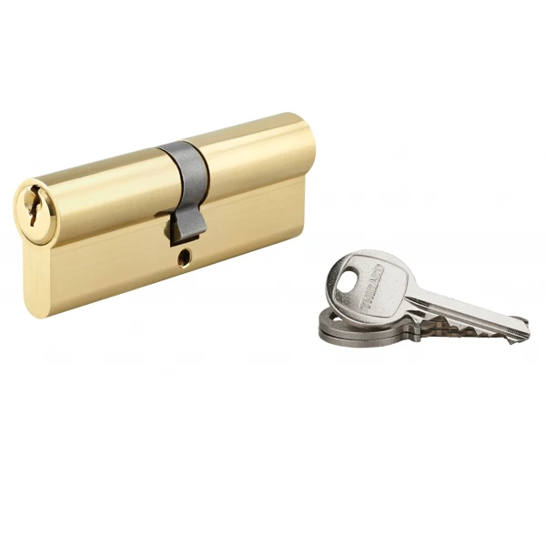 Cylindre De Serrure à Profil Européen Thirard Laiton - 45 X 45 Mm 1 Cylindre De Serrure à Profil Européen Thirard Laiton - 45 X 45 Mm