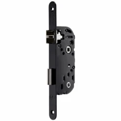 Serrure à Larder Bec De Canne à Condamnation Vachette NF Noire Axe 40 Mm