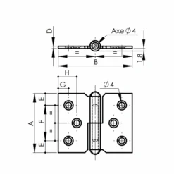 Monin Paumelle De Meuble à Nœud Roulé Pré-percée 5 Monin Paumelle De Meuble à Nœud Roulé Pré-percée -Construire Un Magasin D'outils dimensions paumelle monin