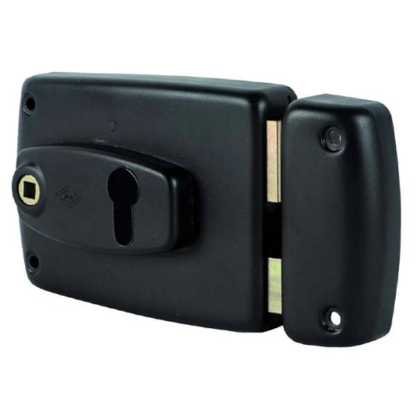 Serrure En Applique Horizontale à Fouillot Pour Grille - Freelox - Axe 60 Mm - Sens Droit 1 Serrure En Applique Horizontale à Fouillot Pour Grille - Freelox - Axe 60 Mm - Sens Droit