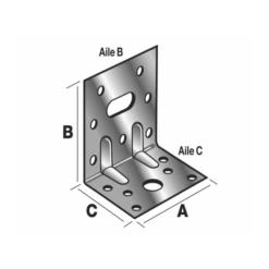 Équerre De Structure En Inox Simpson Strong-Tie E5IX/1,5/1122/11