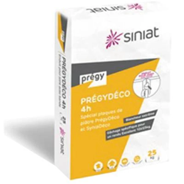 Enduit PRÉGYDÉCO 4H00 1 Enduit PRÉGYDÉCO 4H00