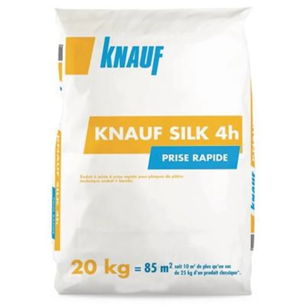 Knauf Enduit à Joint à Prise Rapide SILK 4H 1 Knauf Enduit à Joint à Prise Rapide SILK 4H