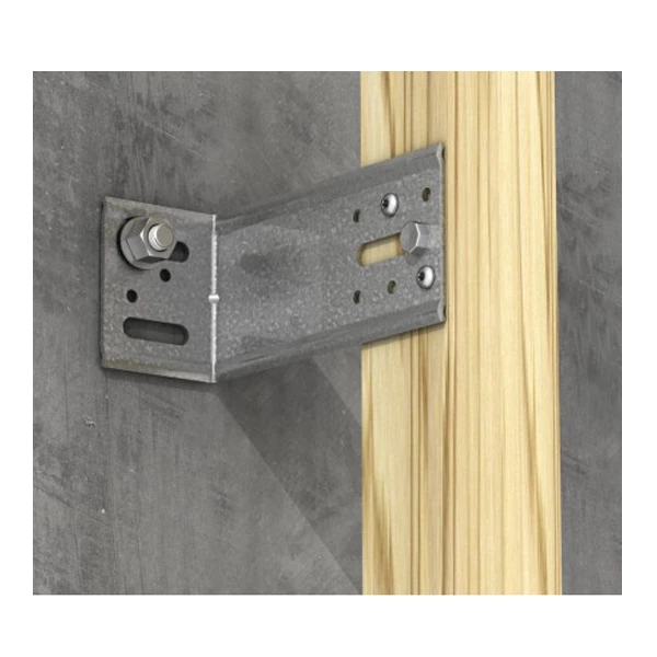 Équerre Bardage EBC Isolation Thermique 148x53x64 Mm Acier Galvanisé 2 Équerre Bardage EBC Isolation Thermique 148x53x64 Mm Acier Galvanisé – Image 2