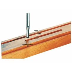 Fraise à Rainurer Queue De 8 Mm HW S8 Ø4 X 10 Mm : Festool 490953