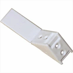 Systemtac 103+ équerre Simple à 4 Trous Blanc Prunier Boîte De 50 Pièces