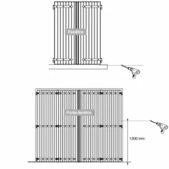 Tourniquet Marseillais à Visser Torbel - Acier Zingué Blanc 180 Mm -Construire Un Magasin D'outils fixation 1