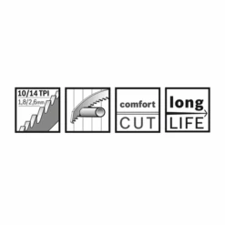 Lame Scie Sabre Bois Métal Bosch S1122VF Wood Metal 225x19x0,9mm Lot X 5