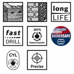 Foret à Béton Bosch CYL-5 Dimension 6,0 X 50 X 100 Mm 2608588144