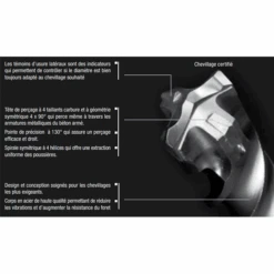 Foret SDS-Max 4 Taillants Béton Armé Nemesis Makita 18 X 540 Mm -Construire Un Magasin D'outils foret nemesis tete