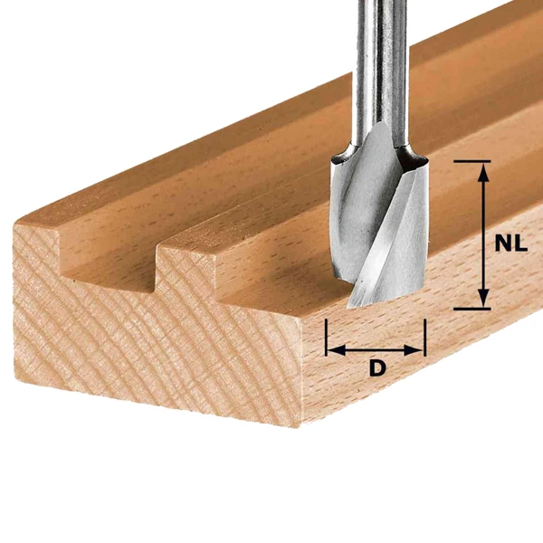 Fraise Rainurer Hélicoïdale HS Spi S8 Festool Queue 8 Mm Dim 20 X 25 Mm 2 Fraise Rainurer Hélicoïdale HS Spi S8 Festool Queue 8 Mm Dim 20 X 25 Mm – Image 2