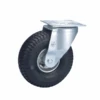 Roulette Pneumatique à Platine Pivotante - 200 Mm - Capacité 75 Kg