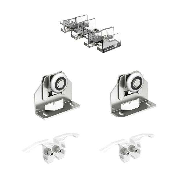 Garniture De Porte Coulissante De Placard Mantion Tubel TUB30-1 1 Garniture De Porte Coulissante De Placard Mantion Tubel TUB30-1