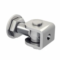 Gond Réglable à Souder M16 Chape Portail Battant - Vantail 100 Kg - Lot De 2