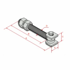 Gond Réglable à Visser M18 Avec Chape Pour Portail Battant - 150 Kg - Lot De 2 -Construire Un Magasin D'outils gond reglable a visser m18 avec chape pour portail battant vantail de 150 kg acier zingue