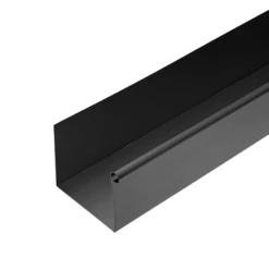 Gouttière Carrée En Zinc Anthra-Zinc VMZINC - 333 MM - ép. 0,65 MM - 4 M