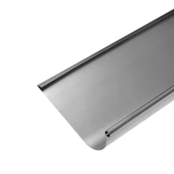 Gouttière Havraise En Zinc Naturel Rheinzink 333 MM - ép. 0.65 MM - 4 M