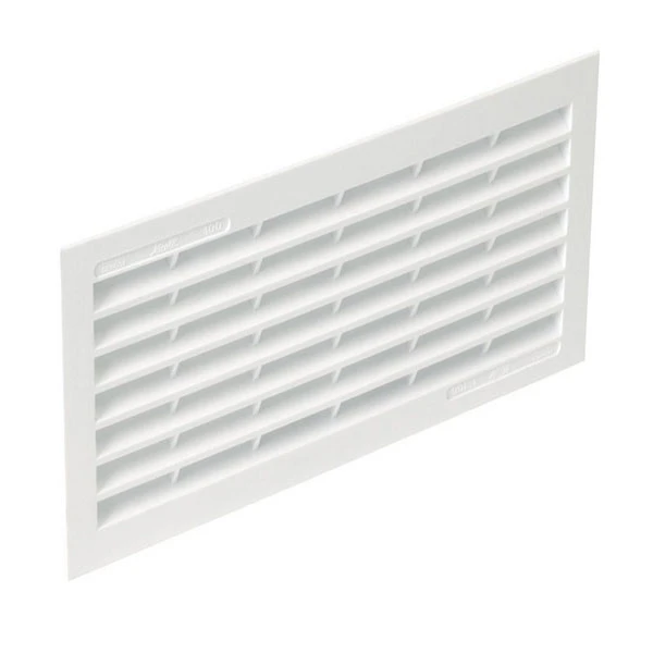 Grille De Ventilation Rectangulaire Nicoll 1B111 25,4 X10,8 X1,5 Cm 1 Grille De Ventilation Rectangulaire Nicoll 1B111 25,4 X10,8 X1,5 Cm