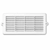 Grille Ventilation Rectangulaire Menuiserie Moustiquaire - 251x129 Mm