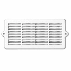 Grille Ventilation Rectangulaire Menuiserie Moustiquaire - 251x129 Mm