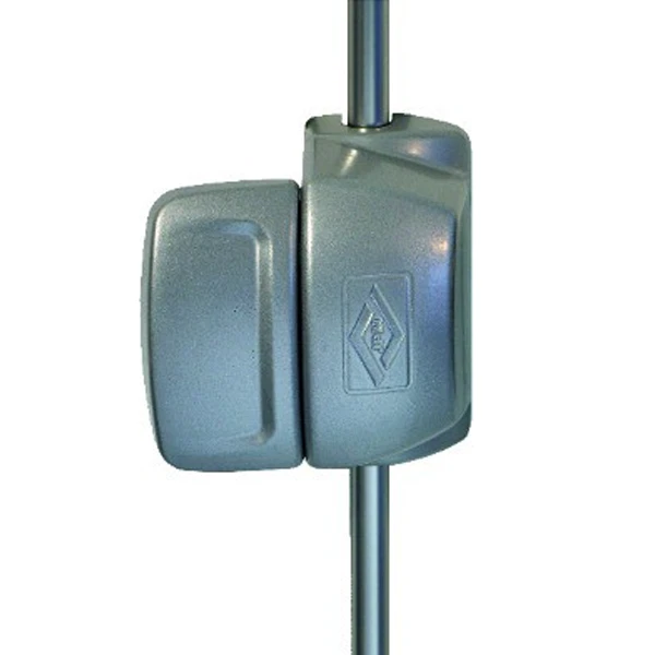 Fermeture D'urgence 2 Points Haut Et Bas - Fluid - Argent 1 Fermeture D'urgence 2 Points Haut Et Bas - Fluid - Argent