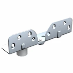 Guide Inférieur Droit Sur Charnière Mantion 1101DG Galvanisé Porte De Garage Garline Ou Hercule