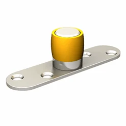 Guide Du Bas Sur Platine Inox à Visser Mantion 1099XA2 Avec Olive