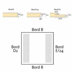 Dalle De Plafond GYPTONE ACTIV'AIR BASE 31 D2