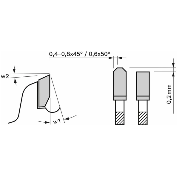 Lame Scie Circulaire Bosch High Pressure Laminate 160x20x2,2mm 48 Dents 2 Lame Scie Circulaire Bosch High Pressure Laminate 160x20x2,2mm 48 Dents – Image 2