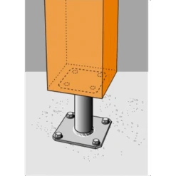Pied De Poteau Fixe PPA Hauteur 150 Mm : Simpson Strong-Tie PPA150 Simpson-Strong-Tie 9 Pied De Poteau Fixe PPA Hauteur 150 Mm : Simpson Strong-Tie PPA150 Simpson-Strong-Tie -Construire Un Magasin D'outils imageproduct303646