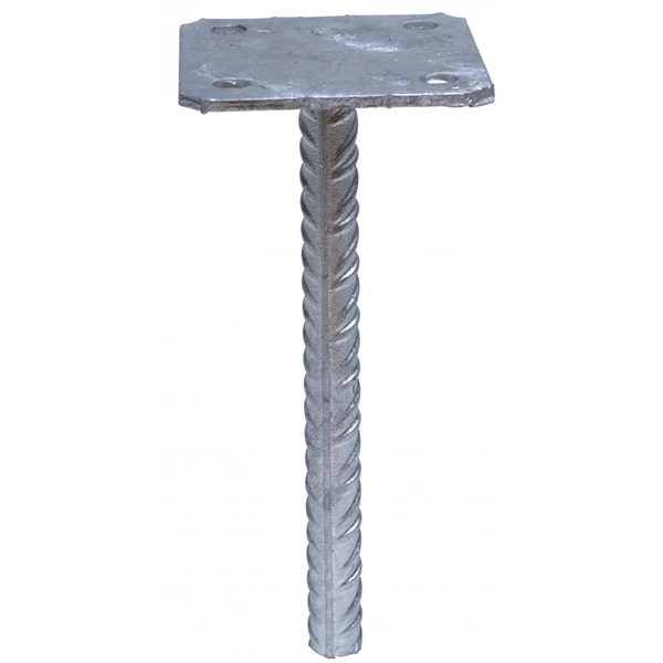 Pied De Poteau Simple Platine à Sceller Simpson Strong-Tie PPSP100 1 Pied De Poteau Simple Platine à Sceller Simpson Strong-Tie PPSP100