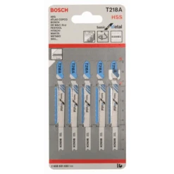 Bosch Lame De Scie Sauteuse Pour Métal T 218 A Jeu De 5 Lames -Construire Un Magasin D'outils imageproduct351445 1