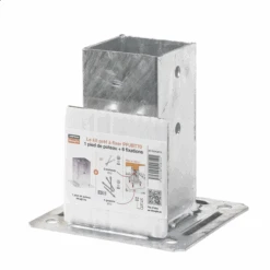 Pied De Poteau Carré Sur Platine Largeur 71 Mm Hauteur 150 Mm -Construire Un Magasin D'outils imageproduct354782 3