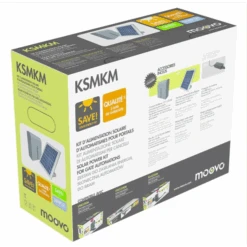 Nice Panneau Solaire Pour Moteur De Portail Moovo Avec Caisson Batterie 12 V -Construire Un Magasin D'outils imageproduct362403 1