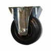 Roulette Standard Fixe Caoutchouc Noir 160 Mm PRODIF-SOMEC 023266