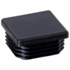 Embout Carré Entrant Noir Ø Ext. Tube 100x100mm PRODIF-SOMEC E4190
