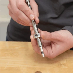 Foret Bois Pour Trous De Poche Avec Collier D'arrêt Et Jauge - Clé Hexagonale - Kreg -Construire Un Magasin D'outils kpha308 03