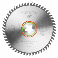 Festool Lame Scie Circulaire Sols Laminés Et Minéraux 190x2,6 Ø 190mm 54 Dents