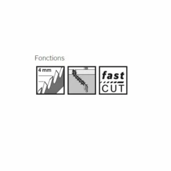 Lame De Scie Sauteuse Bosch Bois T 344 D 152 Mm HCS 5 -Construire Un Magasin D'outils lame scie saut bosch d3