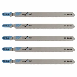 Lame Scie Sauteuse Bosch T 318 A Basic For Metal Jeu De 5 Lames