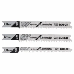 Lame Scie Sauteuse Bosch U 1BIF 1AOF Laminate Lot De 3 Lames