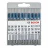Lame Scie Sauteuse T Bosch Basic For Metal Coffret De 10 Lames