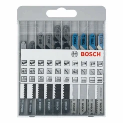 Lame Scie Sauteuse T Bosch Basic For Wood And Metal Coffret De 10 Lames
