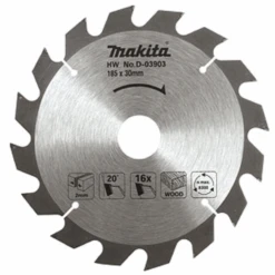 2 Lames Makita Carbure Standard Bois 16 Et 20 Dents D-20052 -Construire Un Magasin D'outils lame1