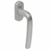 Poignée De Fenêtre à Béquille Vachette Logio Finition Argent Carré 7 Mm
