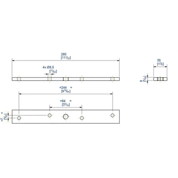 Platine De Fixation MAN66 Pour Monture 265 : Mantion 0066 2 Platine De Fixation MAN66 Pour Monture 265 : Mantion 0066 – Image 2