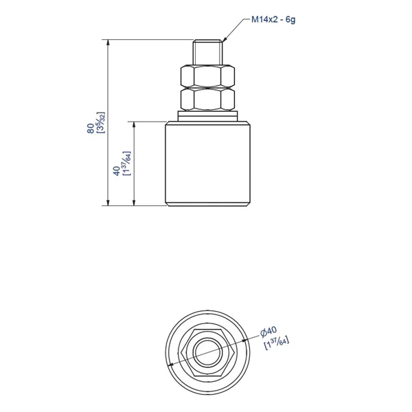 Guide Olive Sans Platine Diamètre 40 Mm M14 : Mantion 23040 1 Guide Olive Sans Platine Diamètre 40 Mm M14 : Mantion 23040
