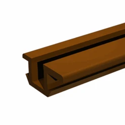Rail à Encastrer Pico Marron Longueur 2 Mètres : Mantion 25/200M