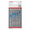 Lame De Scie Sauteuse Bosch Métal Queue Droite Fein Set De 5 Pièces